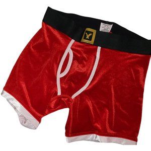 American Eagle Christmas Santa Shorts Medium 32-34, gently used